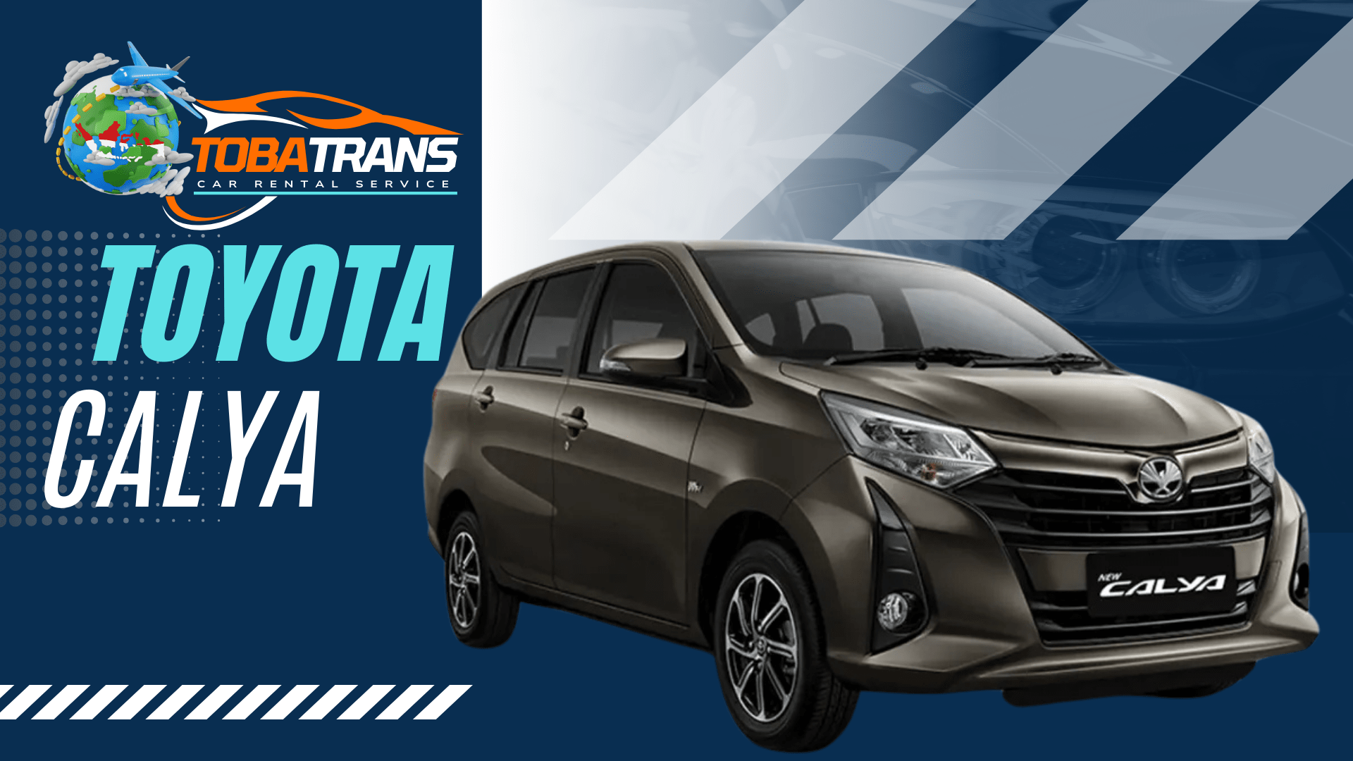 Toyota Calya rental mobil danau toba